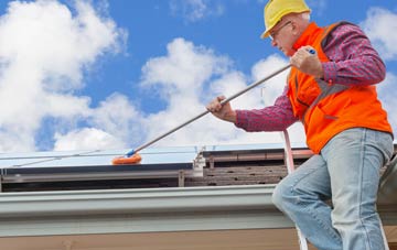 Spa Common soft wash roof cleaning